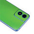Green Carbon Fiber Specialty Texture Material Moto G Play 4G (2024) Skin