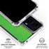Green Carbon Fiber Specialty Texture Material Moto G Power 5G (2024) Clear Case
