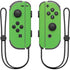 Green Carbon Fiber Specialty Texture Material Nintendo Skins