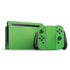 Green Carbon Fiber Specialty Texture Material Nintendo Skins