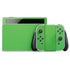 Green Carbon Fiber Specialty Texture Material Nintendo Skins
