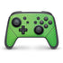 Green Carbon Fiber Specialty Texture Material Nintendo Skins