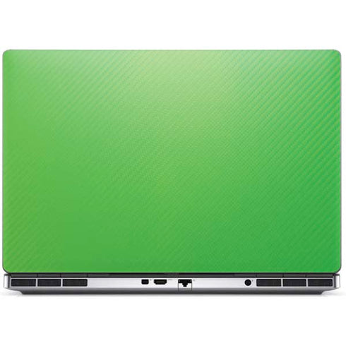 Green Carbon Fiber Specialty Texture Material Dell Precision Skin