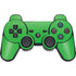 Green Carbon Fiber Specialty Material PS3 Dual Shock wireless controller Skin