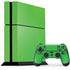 Green Carbon Fiber Specialty Texture Material PlayStation PS4 Skins