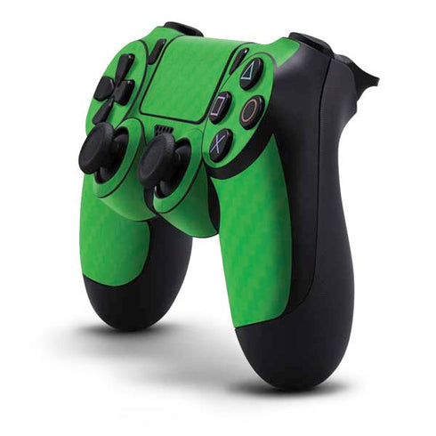 Green Carbon Fiber Specialty Material PS4 Controller Skin