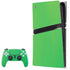 Green Carbon Fiber Specialty Texture Material PlayStation PS5 Skins
