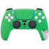 Green Carbon Fiber Specialty Texture Material PS5 Pro Bundle Skin