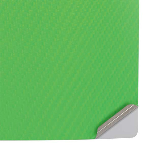 Green Carbon Fiber Specialty Texture Material PS5 Pro Console Skin
