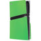 Green Carbon Fiber Specialty Texture Material PS5 Pro Disk Console Skin