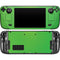Green Carbon Fiber Specialty Texture Material Steam Deck Handheld Gaming Computer OLED Skin
