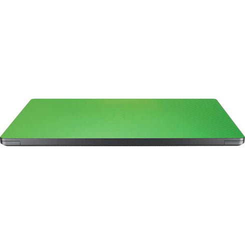 Green Carbon Fiber Specialty Texture Material Surface Laptop 7 13.8in Skin