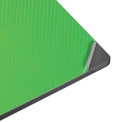 Green Carbon Fiber Specialty Texture Material Surface Laptop 7 13.8in Skin