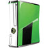 Green Carbon Fiber Specialty Material Xbox 360 Slim (2010) Skin