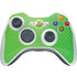 Green Carbon Fiber Specialty Material Xbox 360 Wireless Controller Skin