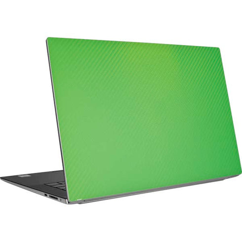 Green Carbon Fiber Specialty Texture Material Dell XPS Skin