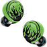 Green Flames Amazon Echo Buds Skin