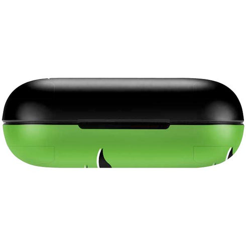 Green Flames Amazon Echo Buds Skin