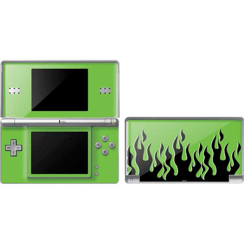 Green Flames DS Lite Skin
