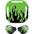 Green Flames Galaxy Buds Pro Skin