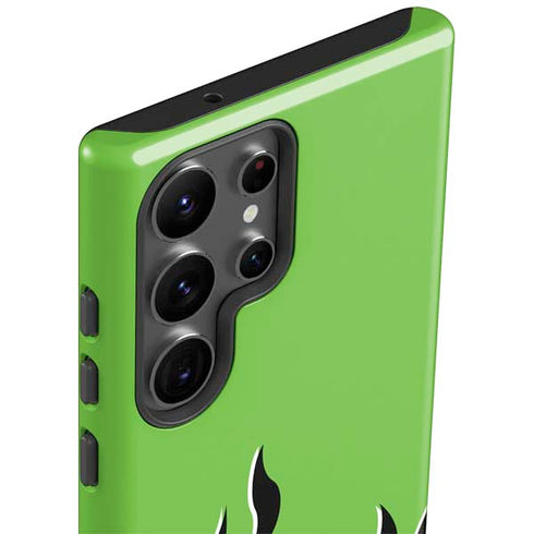 Green Flames Galaxy S23 Ultra Pro Case