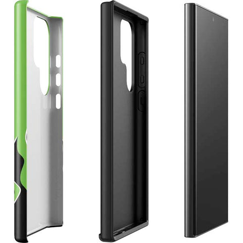 Green Flames Galaxy S23 Ultra Pro Case