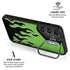 Green Flames Galaxy S25 Kickstand Case