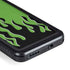 Green Flames Galaxy S24 Plus Waterproof Case