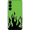 Green Flames Galaxy S24 Skin