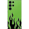 Green Flames Galaxy S25 Ultra Skin