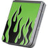 Green Flames Galaxy Z Flip6 Skin