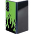 Green Flames Galaxy Z Fold6 Skin