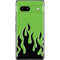 Green Flames Google Pixel 7a Skin