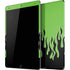 Green Flames iPad Skins