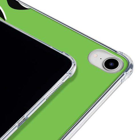 Green Flames iPad 11th Gen (2025) Clear Case