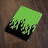Green Flames Apple iPad Skin