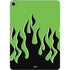 Green Flames Apple iPad Air Skin