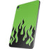 Green Flames Apple iPad Mini Skin