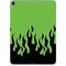 Green Flames Apple iPad Pro Skin