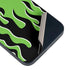 Green Flames iPhone 15 Skin