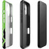 Green Flames iPhone 16 Impact Case