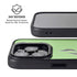 Green Flames iPhone 16 Pro Kickstand Case