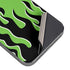 Green Flames iPhone 16 Pro Skin