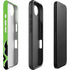 Green Flames iPhone 16e Impact Case