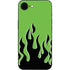 Green Flames iPhone 16e Skin