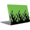 Green Flames Apple MacBook Air Skin