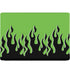 Green Flames MacBook Skins