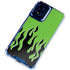 Green Flames Moto G 5G (2024) Clear Case