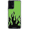 Green Flames Moto G Power 5G (2024) Clear Case