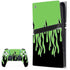 Green Flames PlayStation PS5 Skins